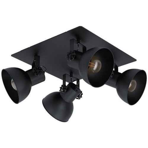 Eglo Barnstaple Stropna spot svjetiljka (160 W, Crna, E27) Slike