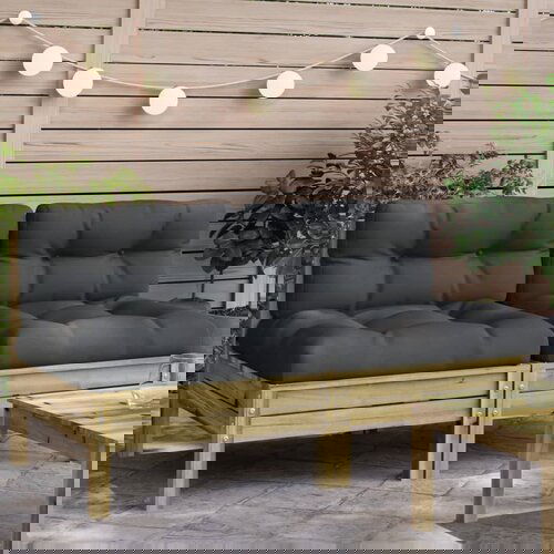 vidaXL Vrtna sofa s jastucima 2 kom od impregnirane borovine Cijene