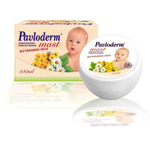 Pavloderm Mast za bebe, 100 ml Slike