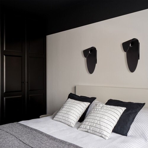 Toolight Zidni svijećnjak APP1429-W BLACK Slike