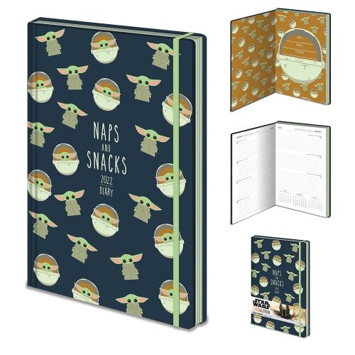 Pyramid International Pyramid STAR WARS THE MANDALORIAN (NAPS & SNACKS) 2022 DIARY beležka Cene