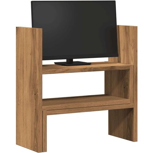  Organizator za stol podesivi boja hrasta 40 x 17 x 41 cm drveni Slike