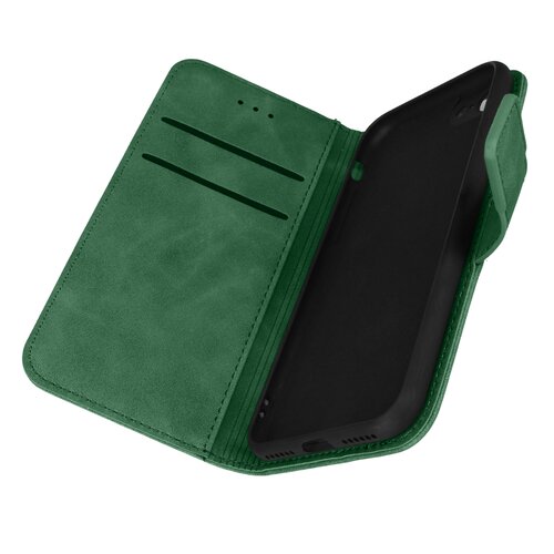 forcell Ovitek Folio za iPhone SE 2022 / 2020 / 8 / 7 Suede Effect zelen, (20524482) Cene