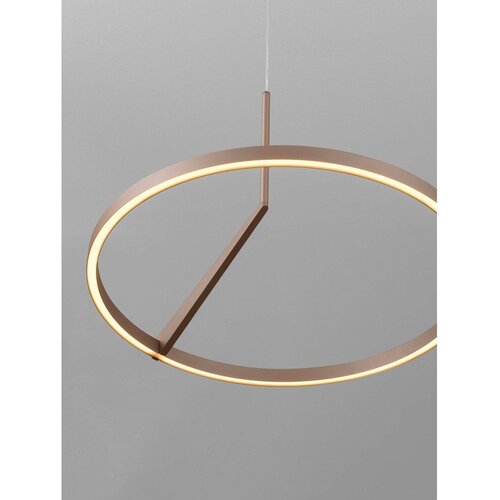Nova Luce LED viseća svjetiljka aluminijska s mogućnosti zatamnjivanja ružičasto zlatna &amp;oslash; 60 cm Tilia &amp;ndash; Slike