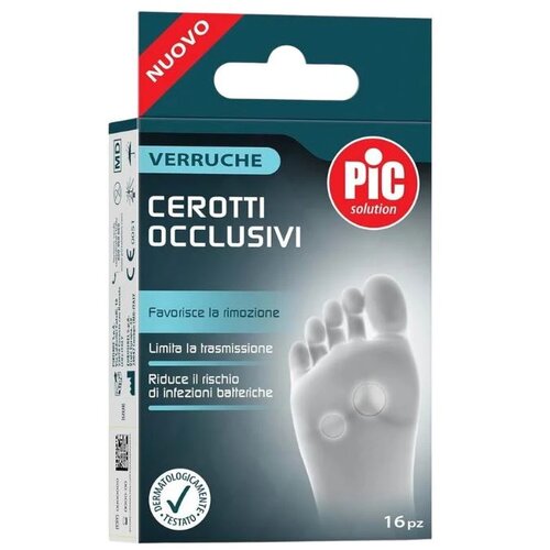 Pic Solution Vodootporni flasteri za bradavice, 16 komada Slike