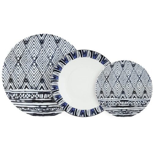 Villa Altachiara 18-delni komplet porcelanastih posod Acai Slike