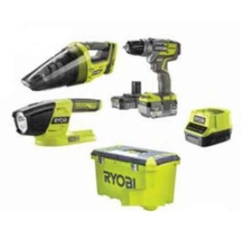 Ryobi Komplet električnog alata R18PDBL-252V Cijene