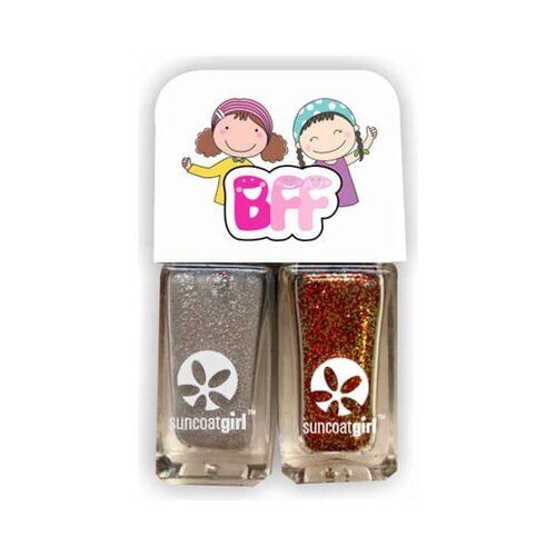 Suncoatgirl BFF Duo komplet lakov za nohte Glitter Dust Cene