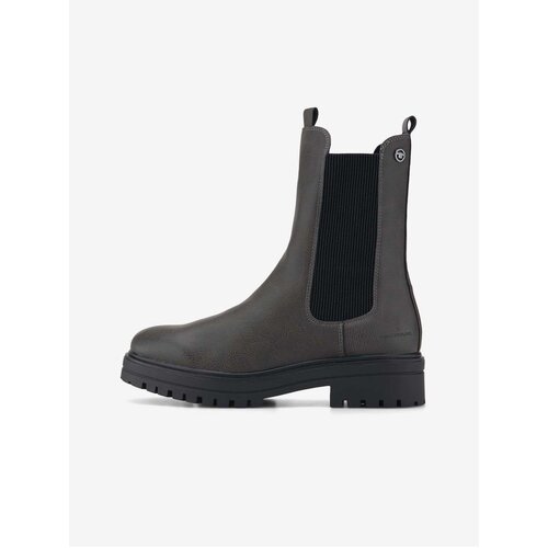 Tom Tailor Grey Ladies Chelsea Shoes - Women Slike