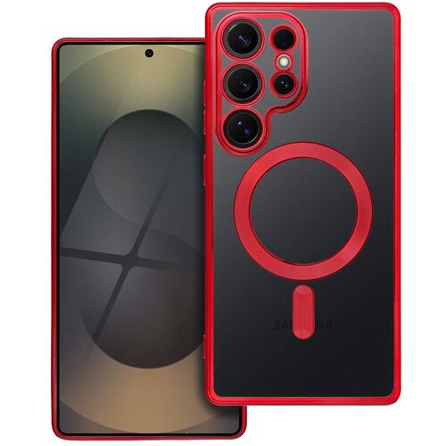  Futrola Electro Mag Cover za SAMSUNG S25 Edge crvena Cene