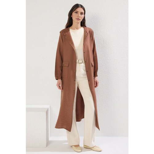 Trendyol Brown Woven Cape &amp;amp; Abaya Slike