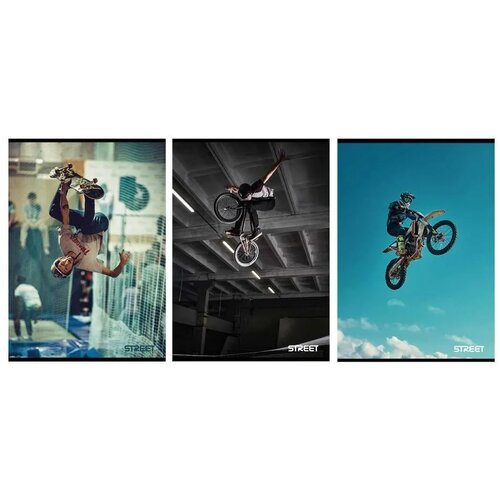 STREET Zvezek Sport A4 mali karo Slike