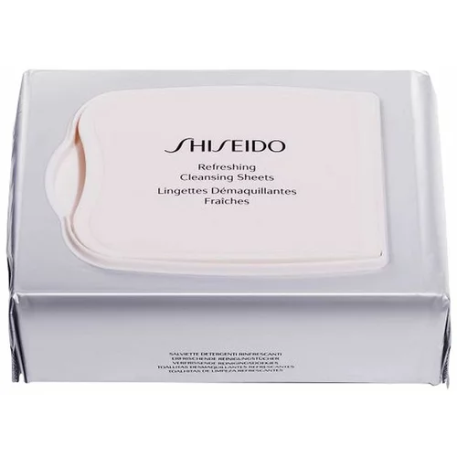Shiseido Refreshing Cleansing Sheets osvežilni čistilni robčki 30 ks