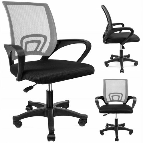  Kancelarijska stolica SMART od Mesh platna - Crno/Siva ( CM-946569 ) Cene