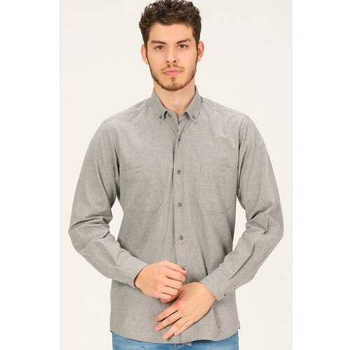 Dewberry G730 men's shirt-on grey Cene