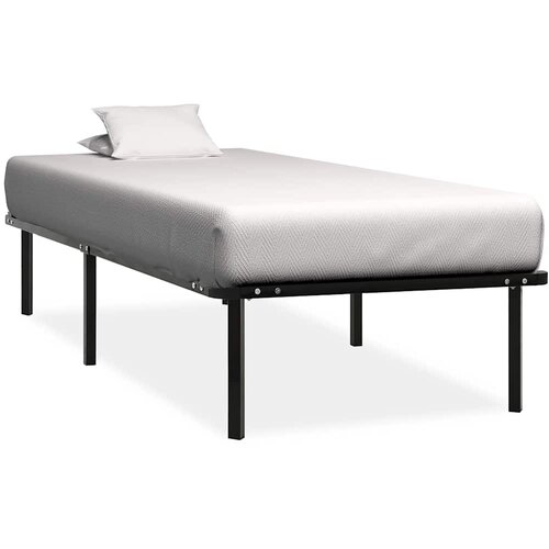  Okvir za krevet crni metalni 100 x 200 cm Cene