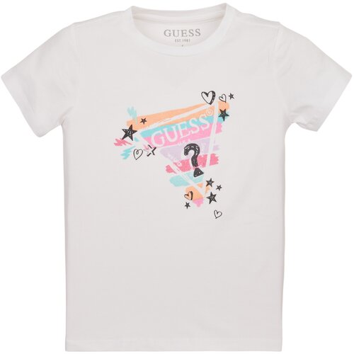 Guess Majice s kratkimi rokavi SS T SHIRT Bela Slike