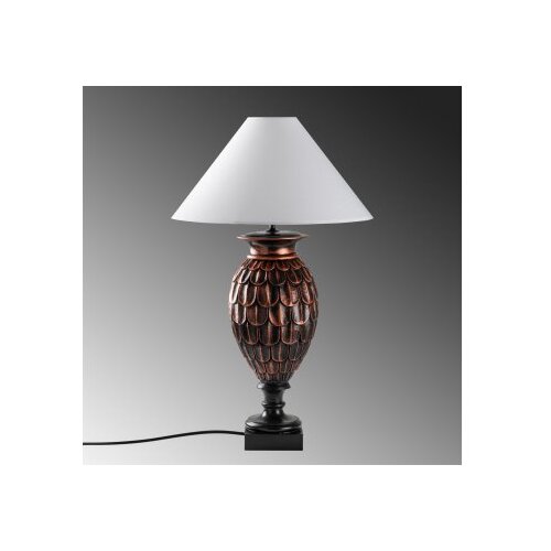 Opviq ELEGANZE-5305 brownwhite table lamp Slike
