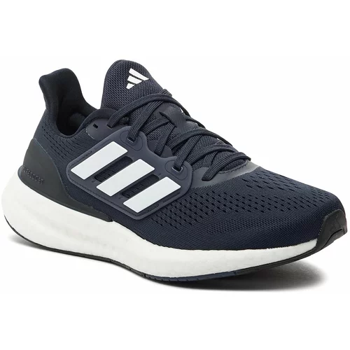 Adidas Tenisice za trčanje 'Pureboost 23' noćno plava / prljavo bijela