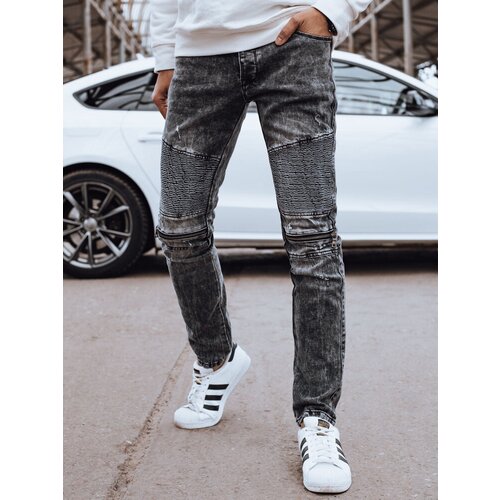 DStreet Spodnie męskie jeansowe czarne Slike