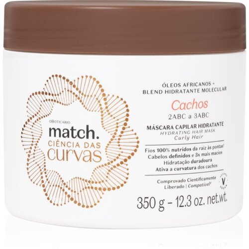 Match. Ciência das Curvas hidratantna maska za valovitu i kovrčavu kosu 350 ml Cijene