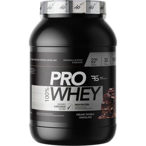 Basic Supplements pro whey protein – visokokvalitetan izvor proteina - kremasta dupla čokolada 908g Cene