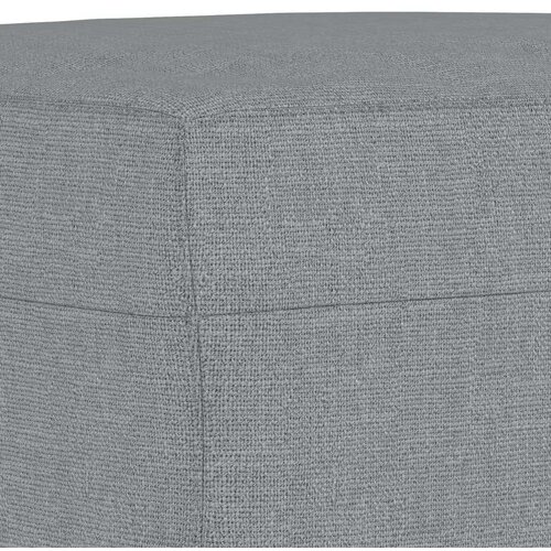 VidaXL 3-dijelni set sofa s jastucima svjetlosivi od tkanine Slike