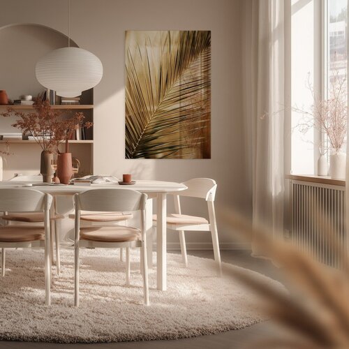 Styler Tiskana staklena slika 80x120 cm Gold Palm &amp;ndash; Slike