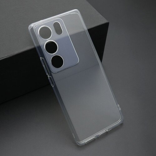 Maska ultra tanki protect silikon za vivo V29/ providna Slike