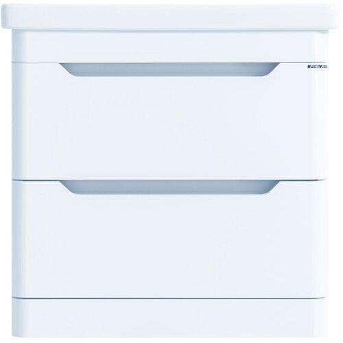 Pino Art Soft F 0835 Lavabo sa ormarićem, 55cm, Beli Slike