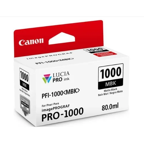 Tinta CANON PFI-1000 MATTE BLACK