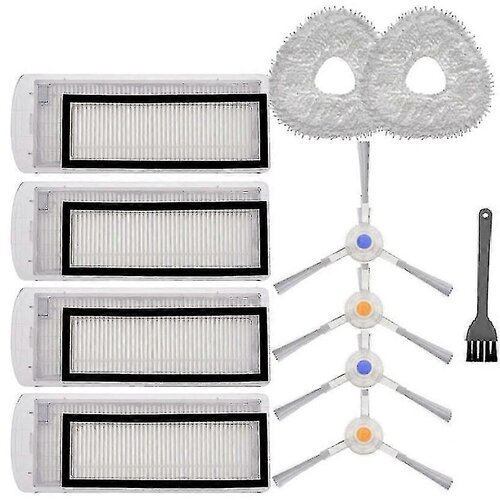 INORCO Stranska krtača Modul HEPA Filter Mop Držalo &amp;Scaron;katla za prah za Narwal T10 J1 J2 robotski sesalnik, (21853980) Slike