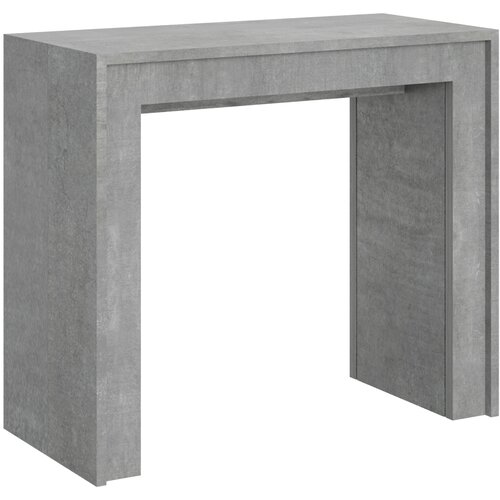 Ityhome 90 x 78 konzolna miza siva, (20847671) Cene