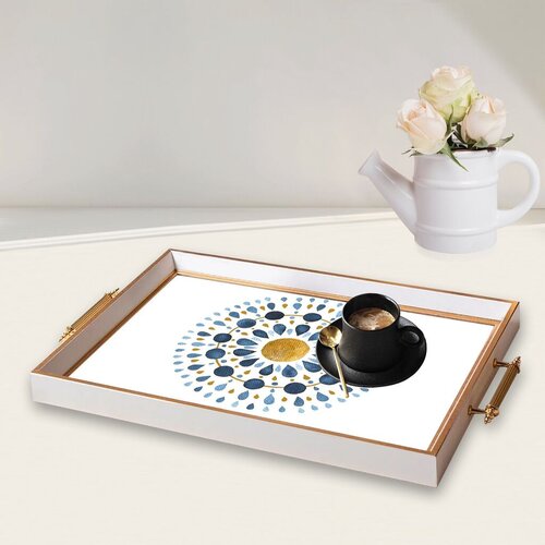 Aberto Design Poslužavnik TPB9801 50 x 29 x 3.5 cm, Šareni Cene