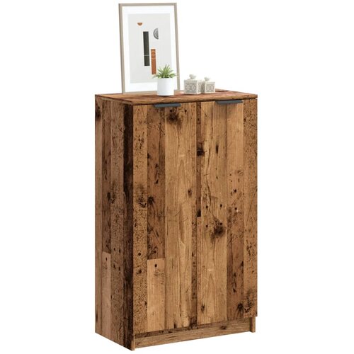 VidaXL Omarica za čevlje starinski les 59x35x100,5 cm inženirski les Slike
