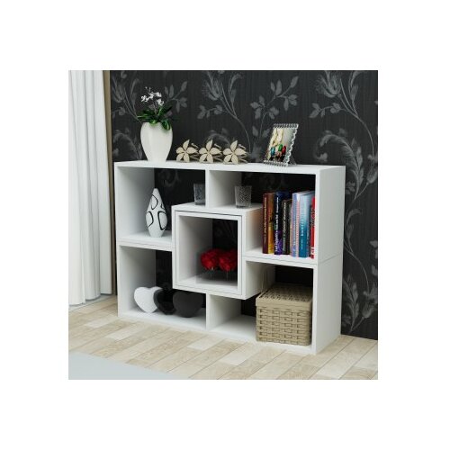 Hanah home beled white polica za knjige Slike