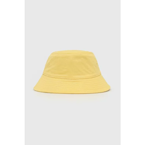 Levi's Bombažni klobuk rumena barva