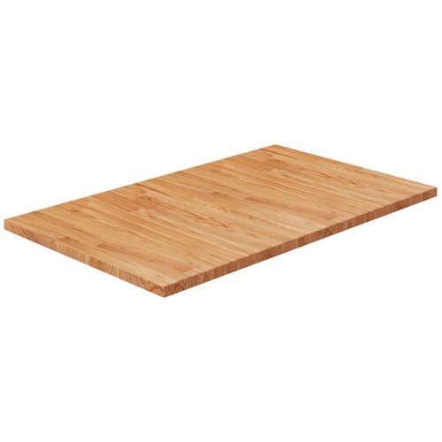 VidaXL Kopalni&amp;scaron;ki pult svetlo rjav 100x60x2,5 cm obdelana hrastovina Slike
