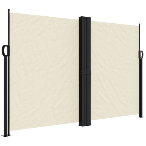Maison Chic Zložljiva stranska tenda - Senčniki krem 160x600 cm, (22041555) Slike