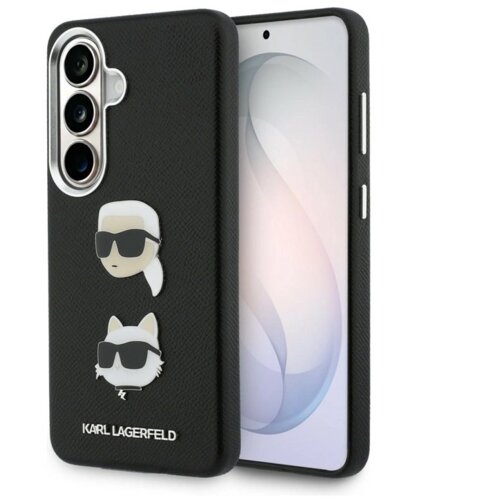  maska karl lagerfeld saffiano double heads metal za samsung S26 plus/ S946B crna Cene