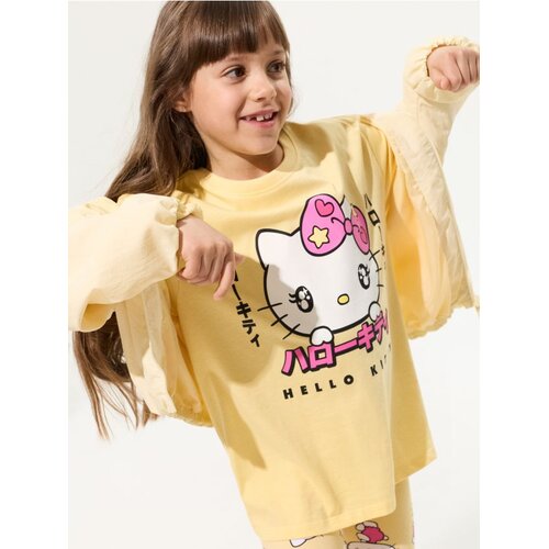 Sinsay Pamučna majica s printom Hello Kitty Cijene