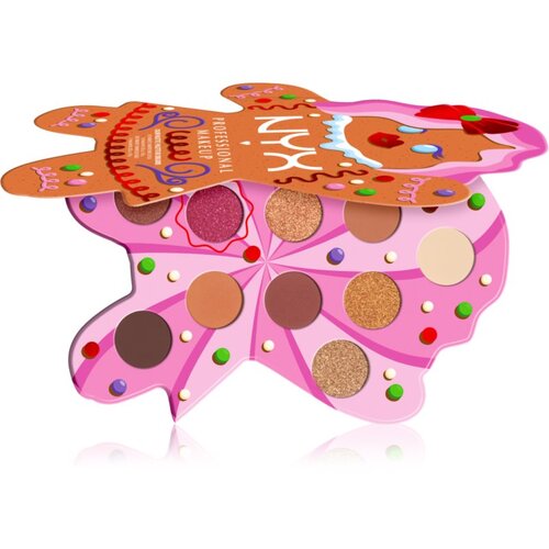 NYX Professional Makeup Gingerbaddie Land paleta senčil za oči 1 kos Slike