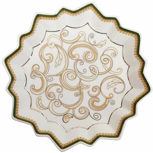 Brandani Beli porcelanski krožnik ø 23,5 cm Vassoio - Brandani