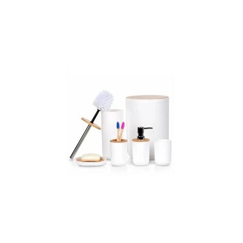  Vilde 568053 - Set od 6 kupatilskih dodataka - Beli Cene
