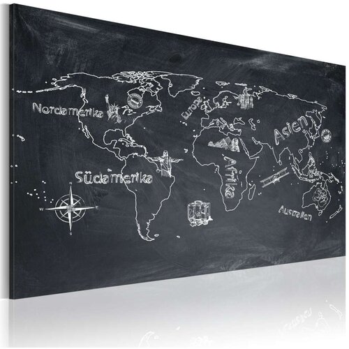  Slika - Geography lesson (German language) 90x60 Cijene