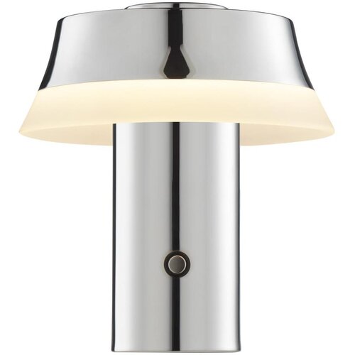 Brilliant LED stona lampa KINICH, prigu&amp;scaron;iva, punjiva, dodirna, LED/2,5W/5V, 2700K, sjajni hrom Slike