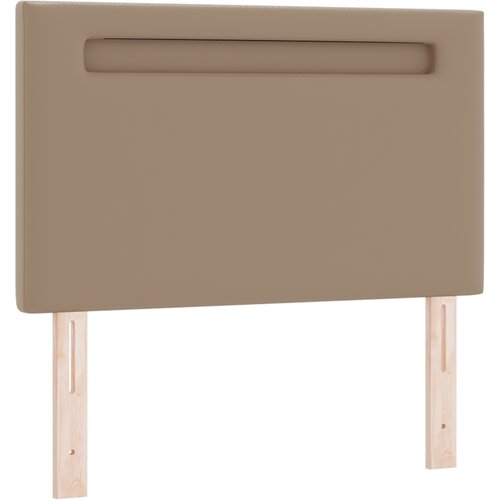 vidaXL Naslon za glavo Enostavna zasnova Kafarna 90 cm Umetno usnje, (22008564) Cene