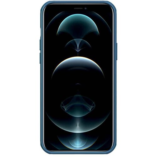 Nillkin Super Frosted Shield (Magnetic Case) za iPhone 13 Pro Peacock blue Slike