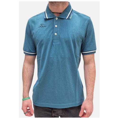 Kappa Polo majice kratki rokavi 302MX50 Modra Slike