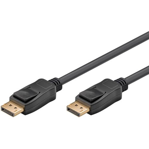 Goobay displayport na displayport 5m 8k dsc 32,4 gbit/s pozlačen kabel Cene